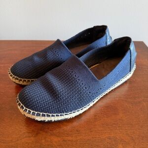Cole Haan Blue Espadrille Slip-On Shoes